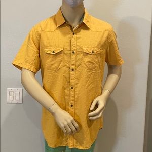 S.Oliver Men’s Short Sleeve Button Down Shirt XL